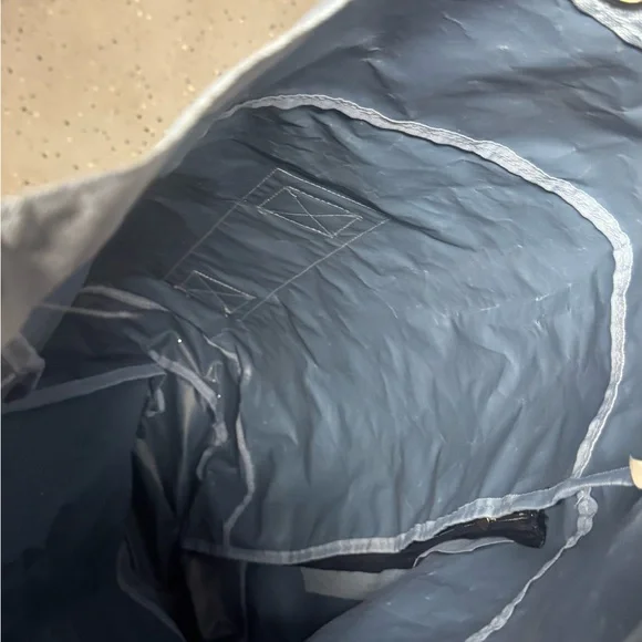 Blue Sperry Top-Sider Get Wet Tote Bag Gray Boat Beach Travel - Picture 5 of 9